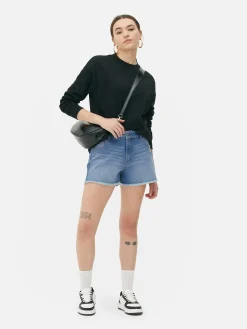 Frayed Denim Shorts|Primark Sale