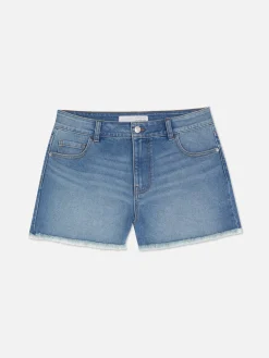Frayed Denim Shorts|Primark Sale