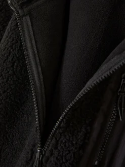 Funnel Neck Borg Jacket|Primark Sale