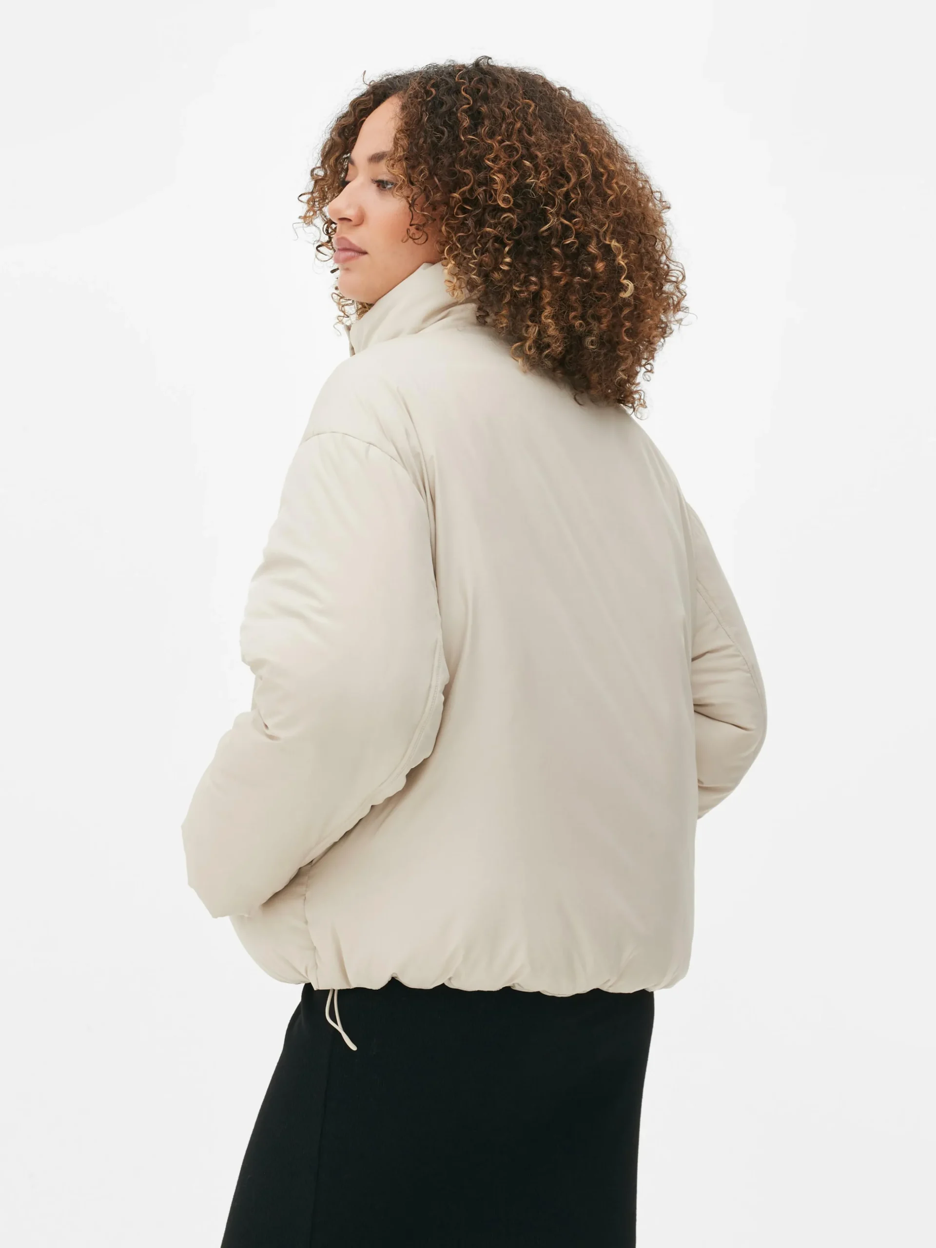 Funnel Neck Puffer Jacket|Primark Discount