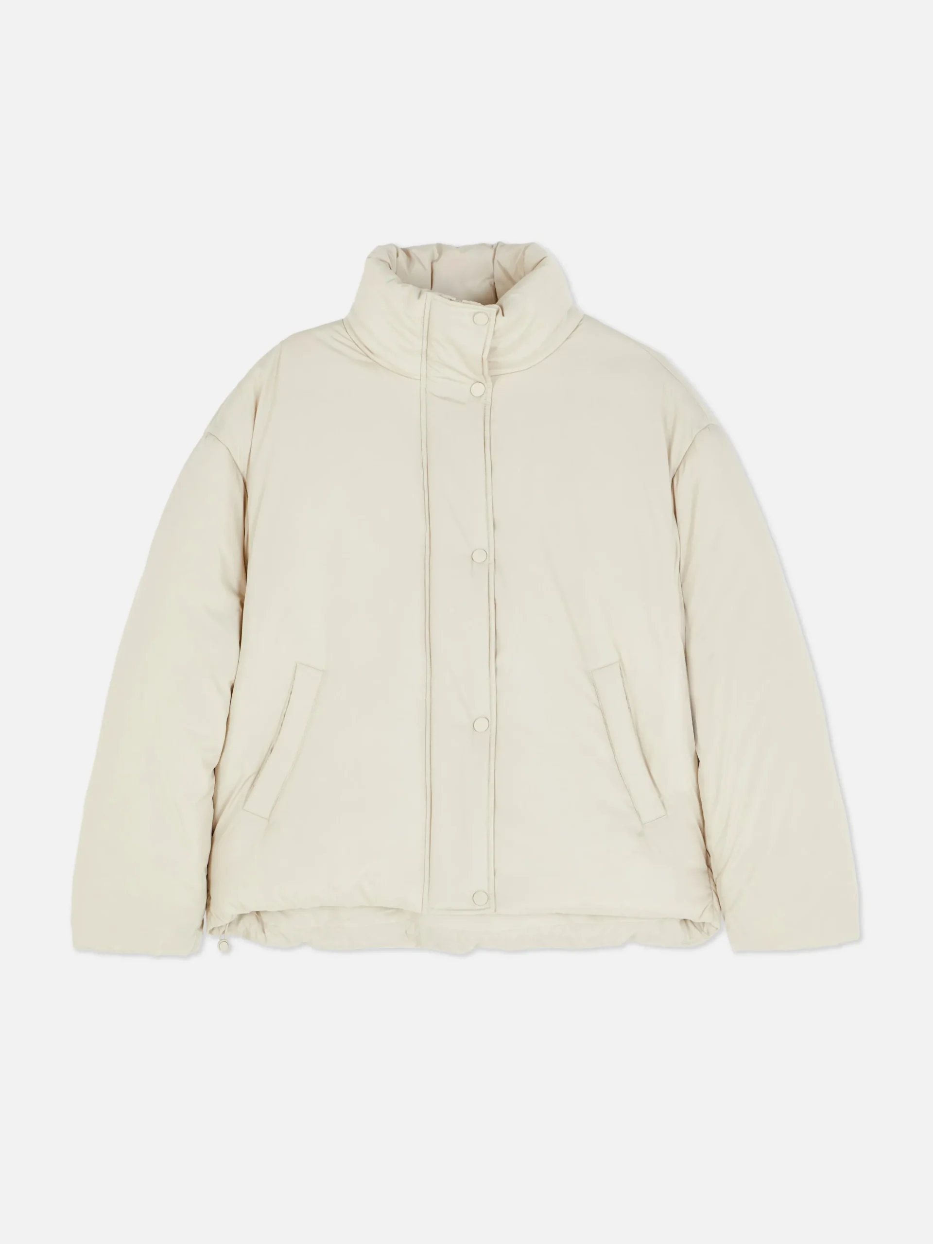 Funnel Neck Puffer Jacket|Primark Discount