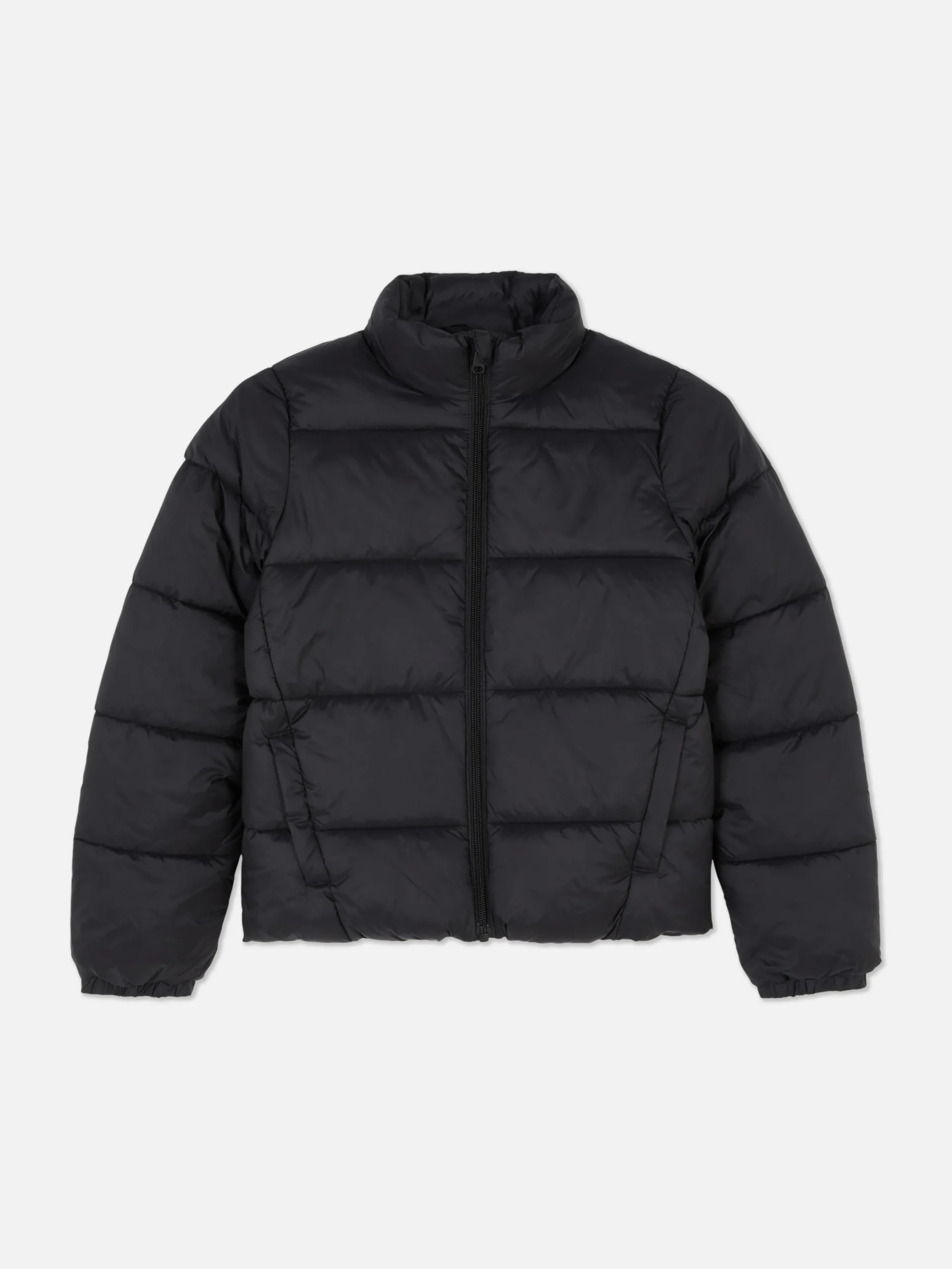Funnel Neck Puffer Jacket|Primark Outlet