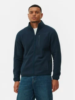 Funnel Neck Zip Fleece|Primark Clearance