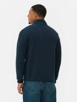 Funnel Neck Zip Fleece|Primark Clearance