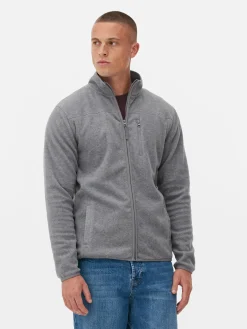 Funnel Neck Zip Fleece|Primark Clearance