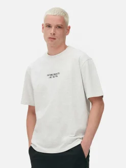 Future Projects Embroidered T-Shirt|Primark Outlet