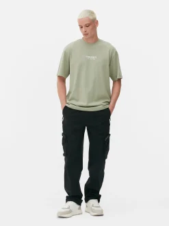Future Projects Embroidered T-Shirt|Primark Online