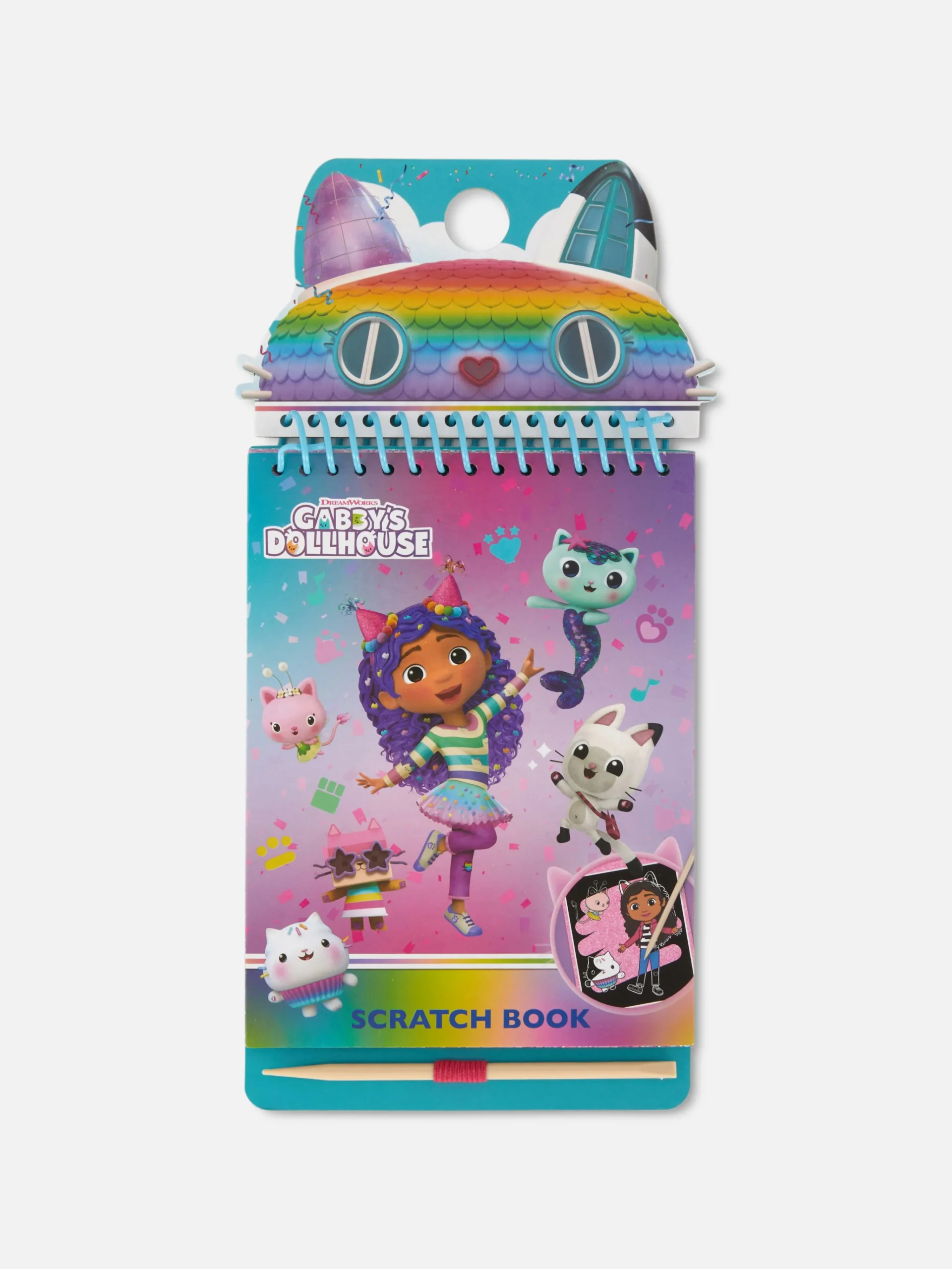 Gabby’s Dollhouse Scratch Book|Primark Best
