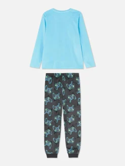 Gaming Velour Pajamas|Primark Best