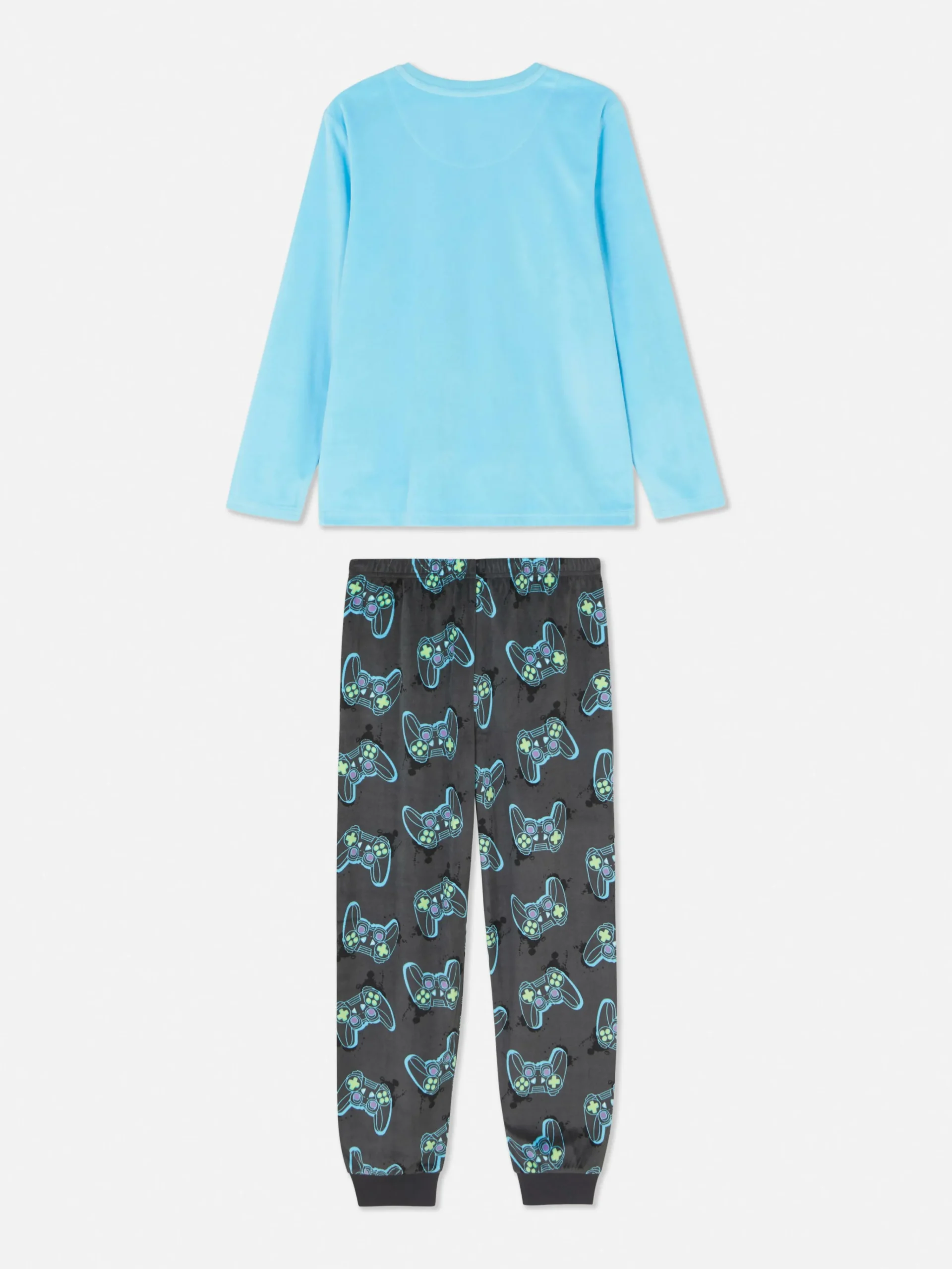 Gaming Velour Pajamas|Primark Best