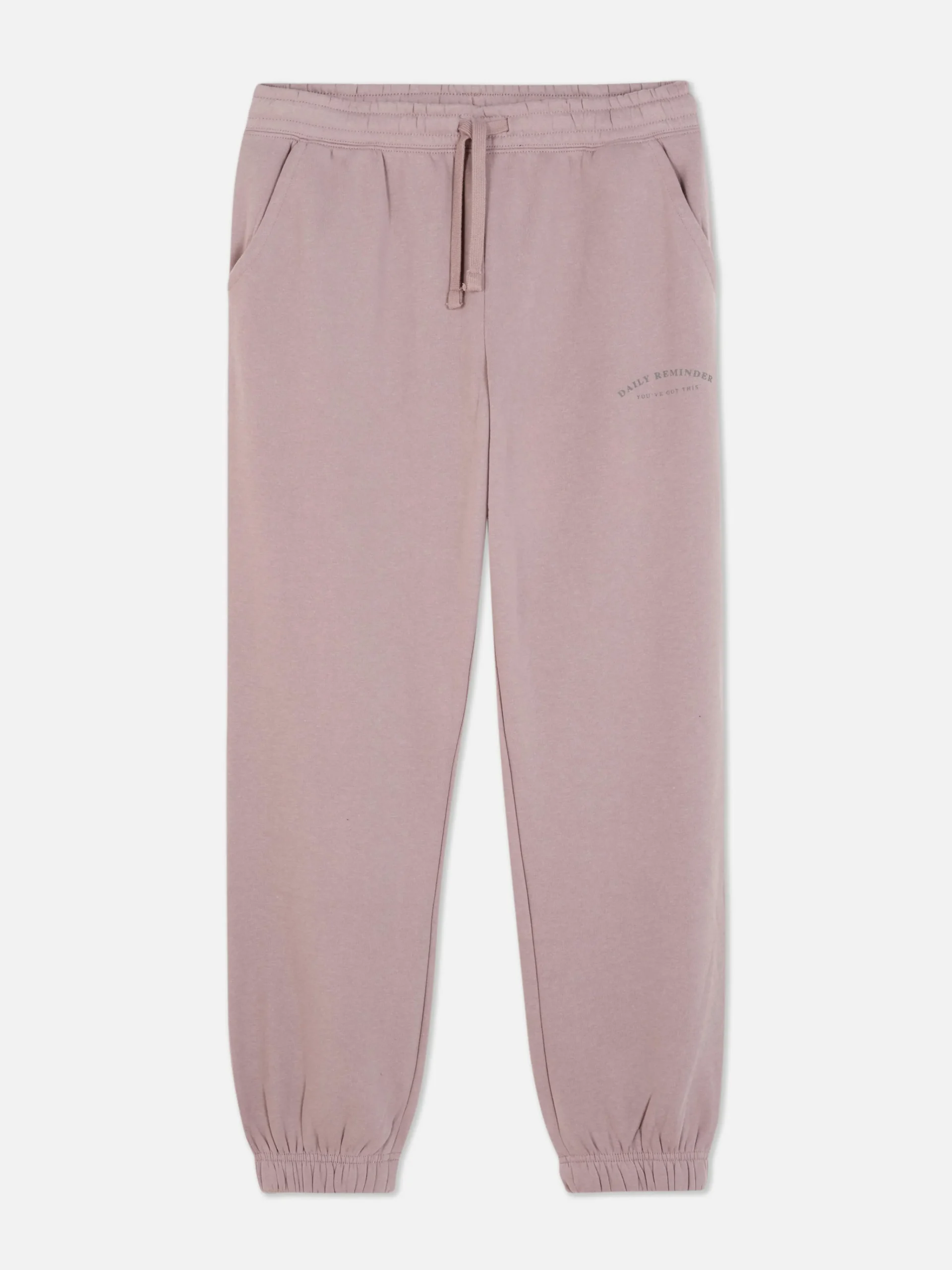 Graphic Drawstring Joggers|Primark