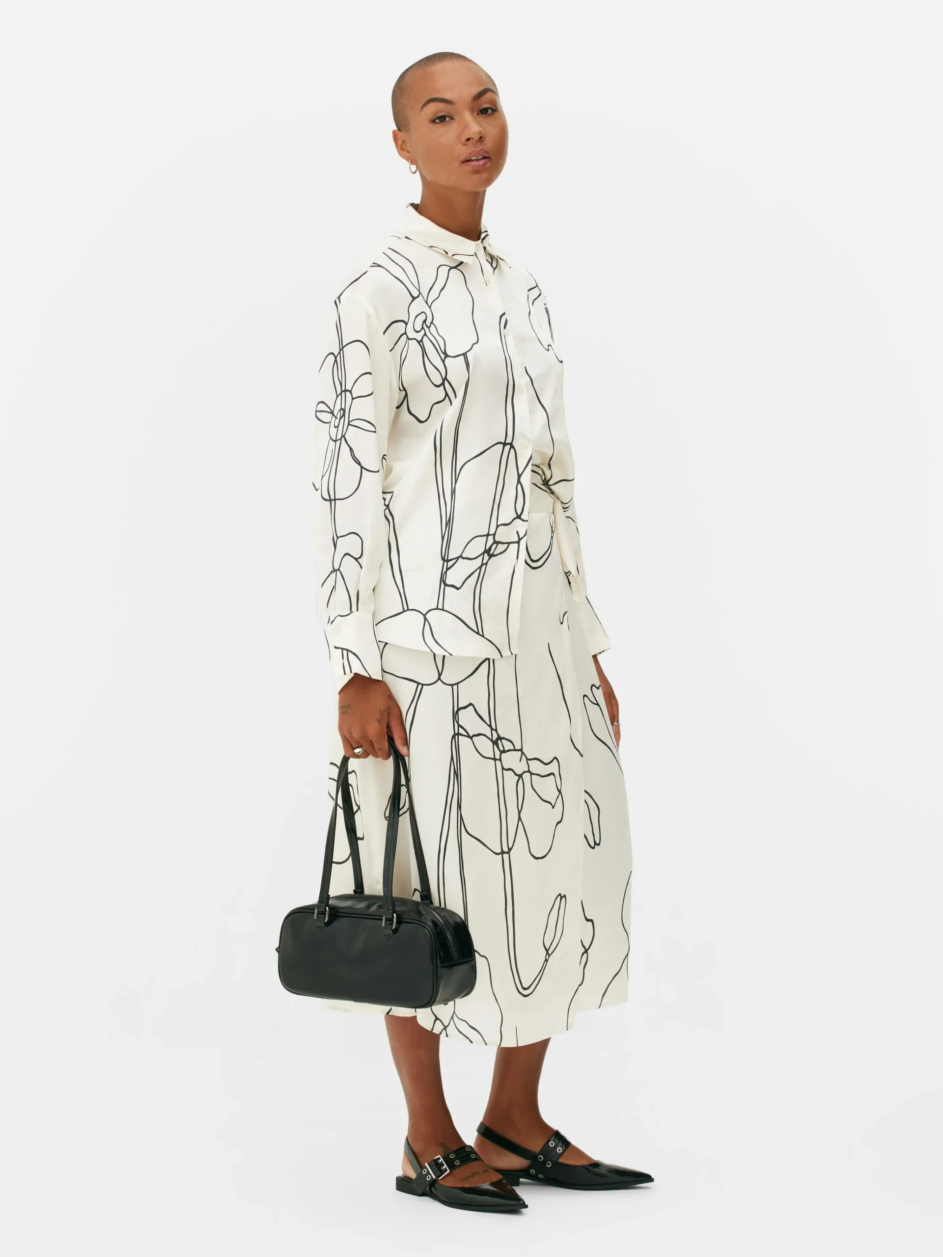 Graphic Print Shirt|Primark Clearance