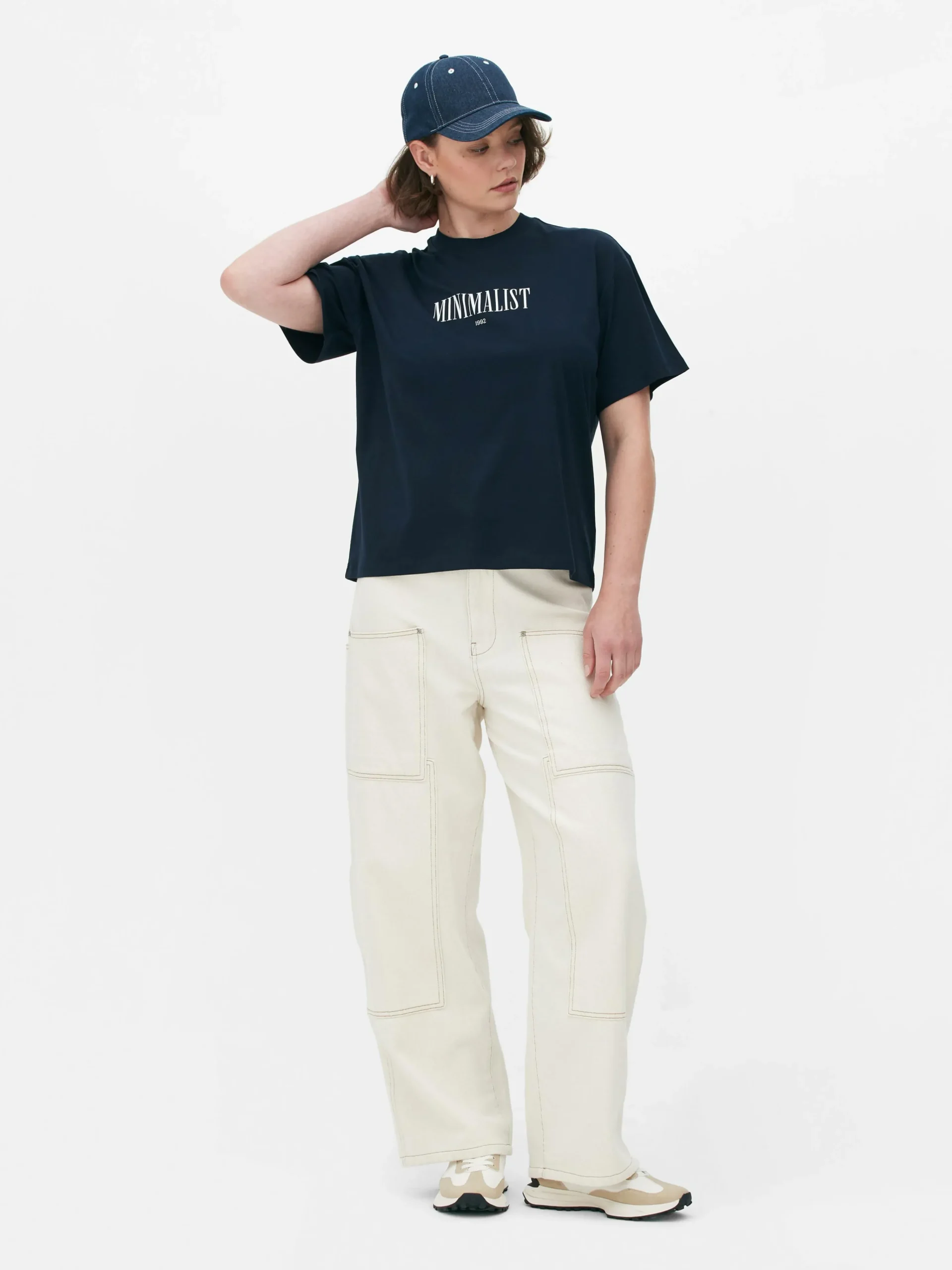 Graphic Relaxed Fit T-Shirt|Primark New