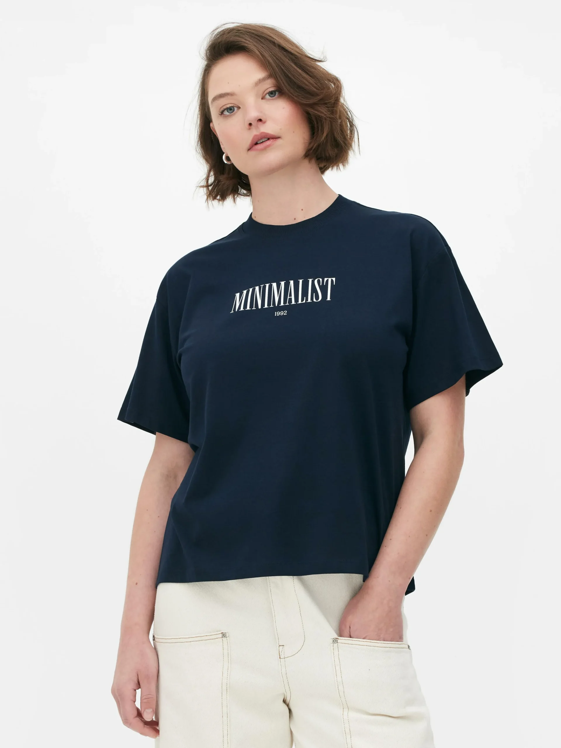 Graphic Relaxed Fit T-Shirt|Primark New
