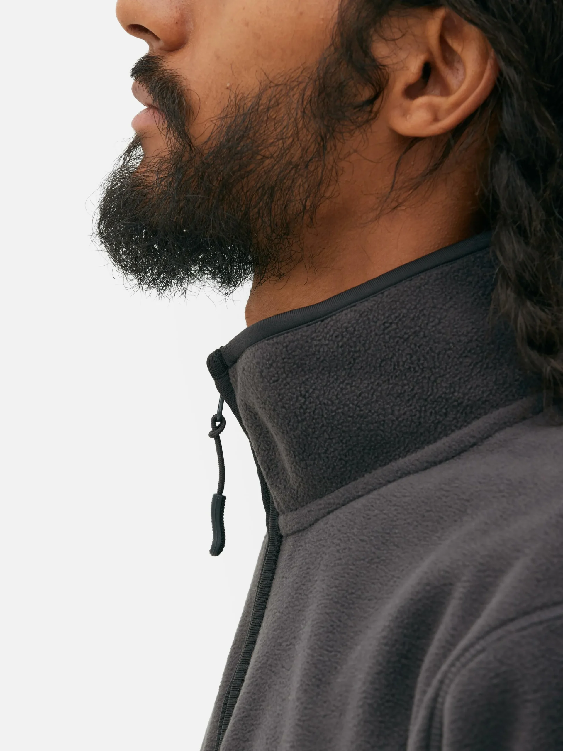 Half Zip Fleece Pullover|Primark Clearance