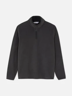 Half Zip Fleece Pullover|Primark Clearance