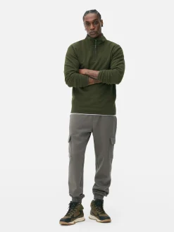 Half Zip Fleece Pullover|Primark Hot