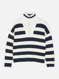 Half Zip Sweater|Primark Online