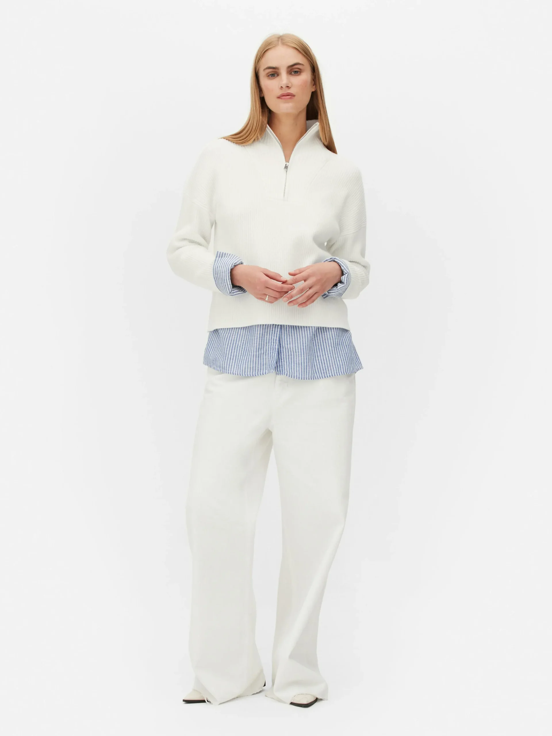 Half Zip Sweater|Primark Discount