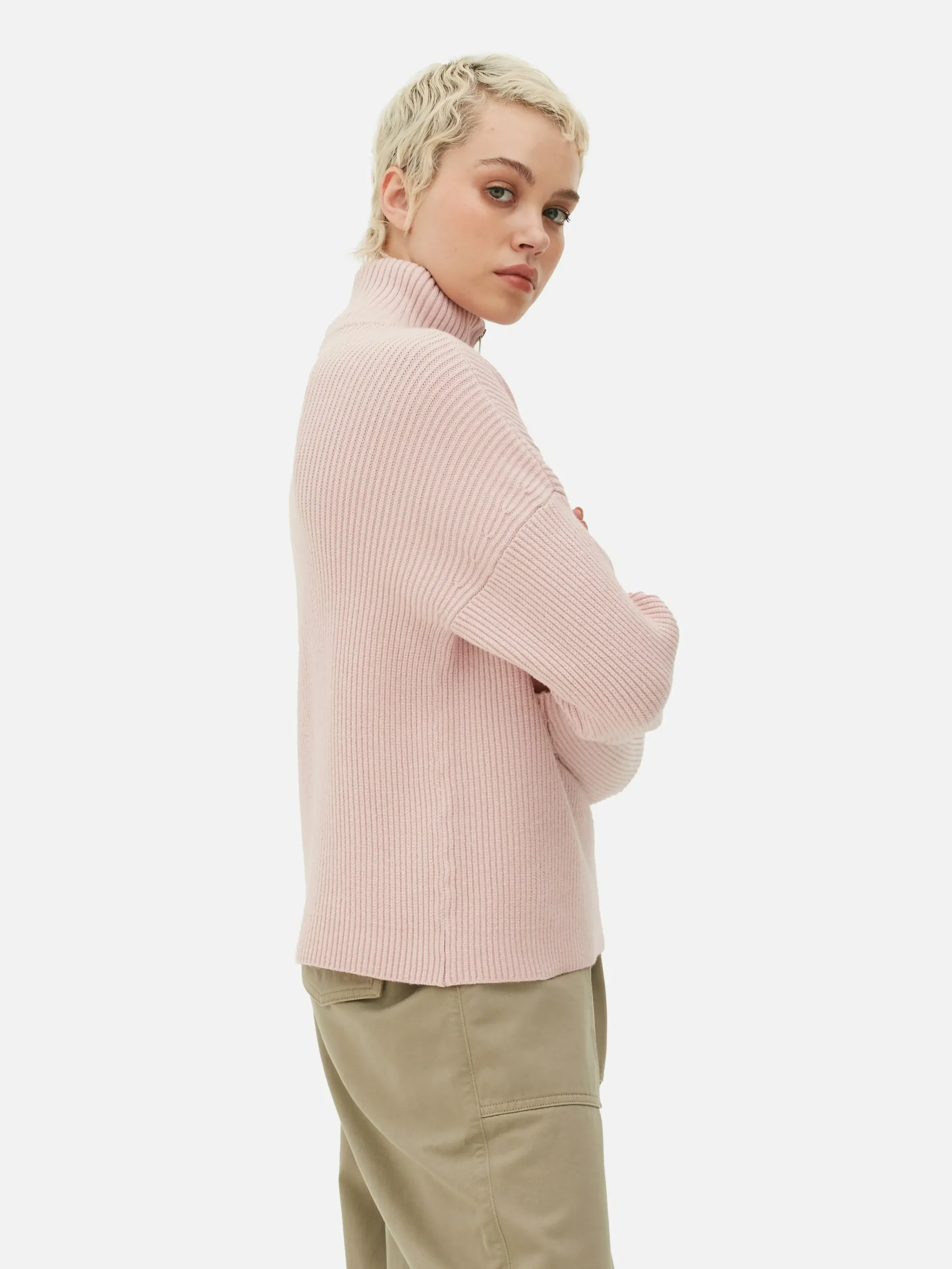 Half Zip Sweater|Primark Outlet