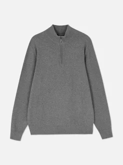 Half-Zip Sweater|Primark Online