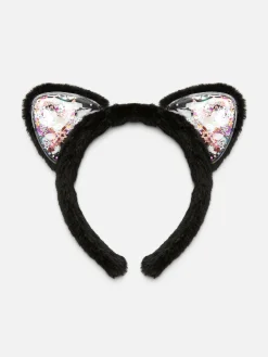 Halloween Fluffy Cat Ears|Primark New
