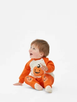 Halloween Pumpkin Sweatshirt And Joggers Set|Primark Discount