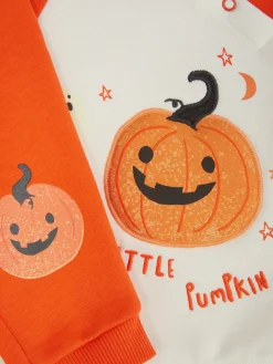 Halloween Pumpkin Sweatshirt And Joggers Set|Primark Discount