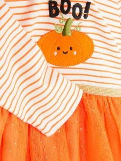 Halloween Pumpkin Tutu Dress|Primark New