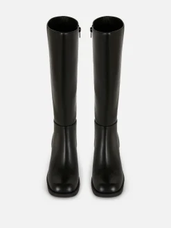 Heeled Knee Boots|Primark Outlet