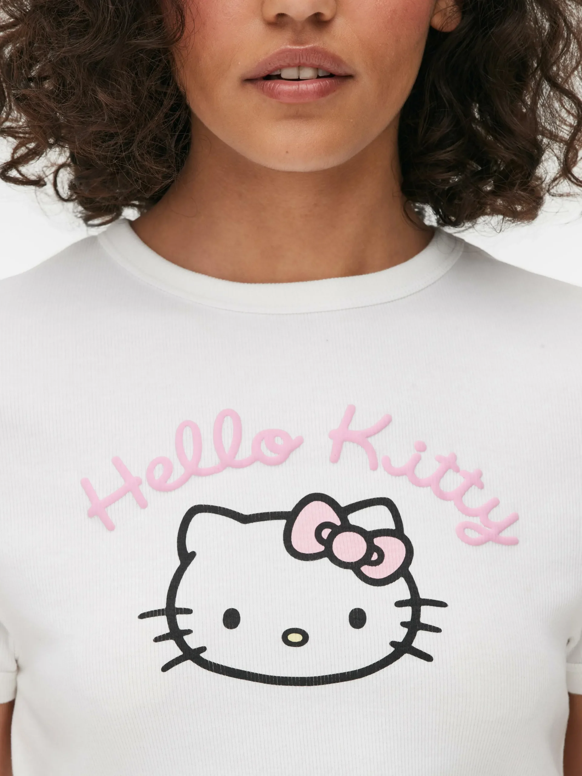 Hello Kitty Baby Tee Pajama Top|Primark Discount