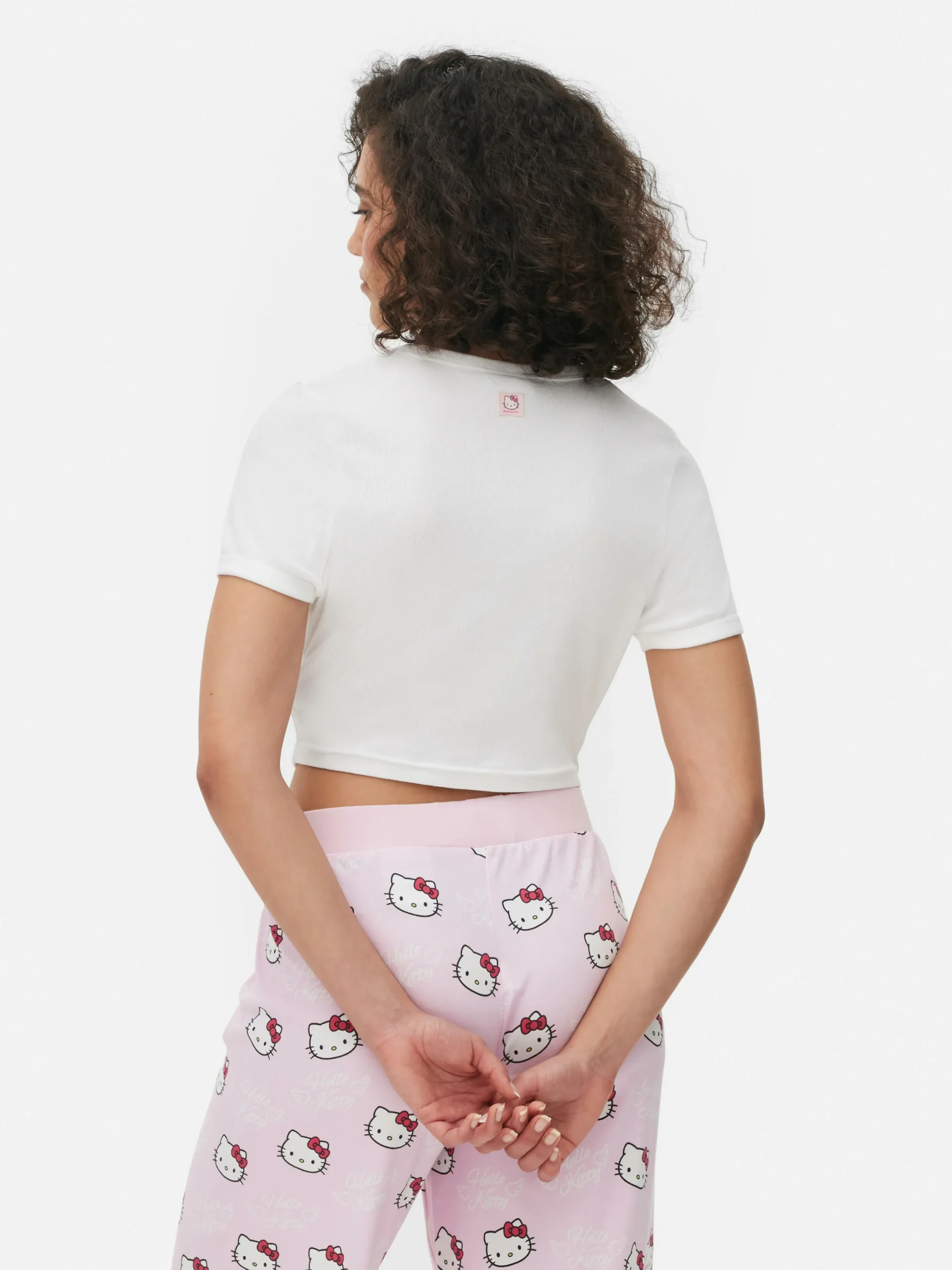Hello Kitty Baby Tee Pajama Top|Primark Discount