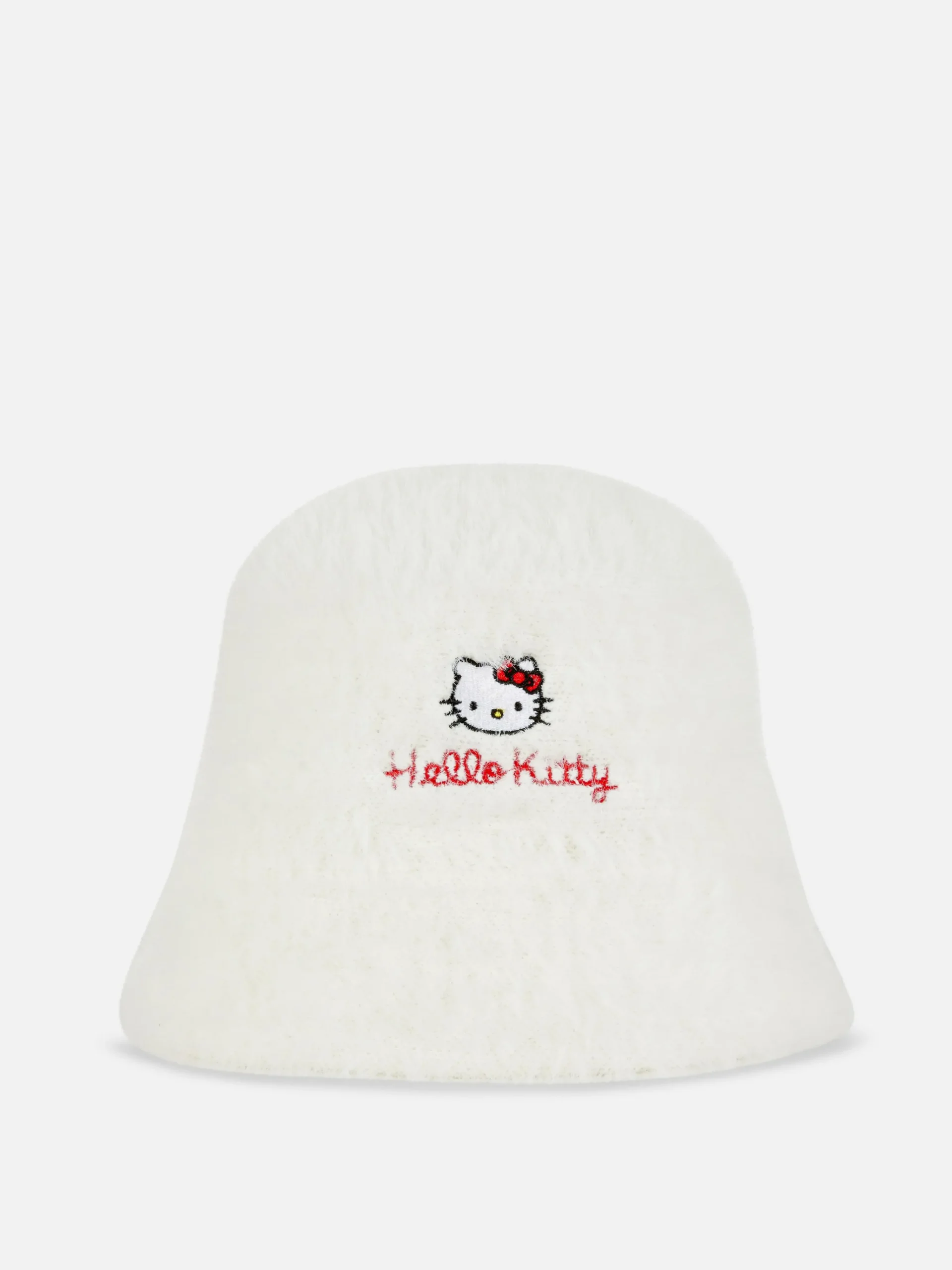 Hello Kitty Faux Fur Bucket Hat|Primark Online