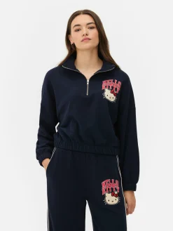 Hello Kitty Half-Zip Sweatshirt|Primark