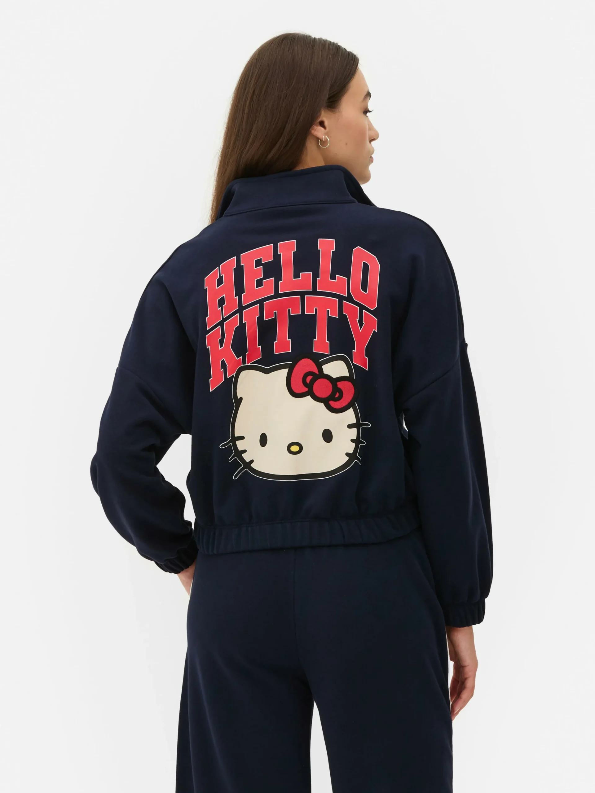 Hello Kitty Half-Zip Sweatshirt|Primark