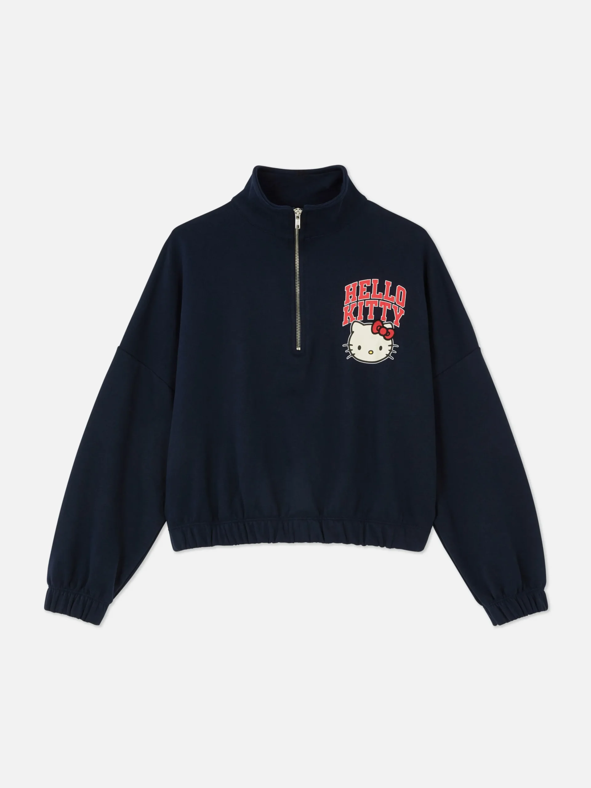 Hello Kitty Half-Zip Sweatshirt|Primark
