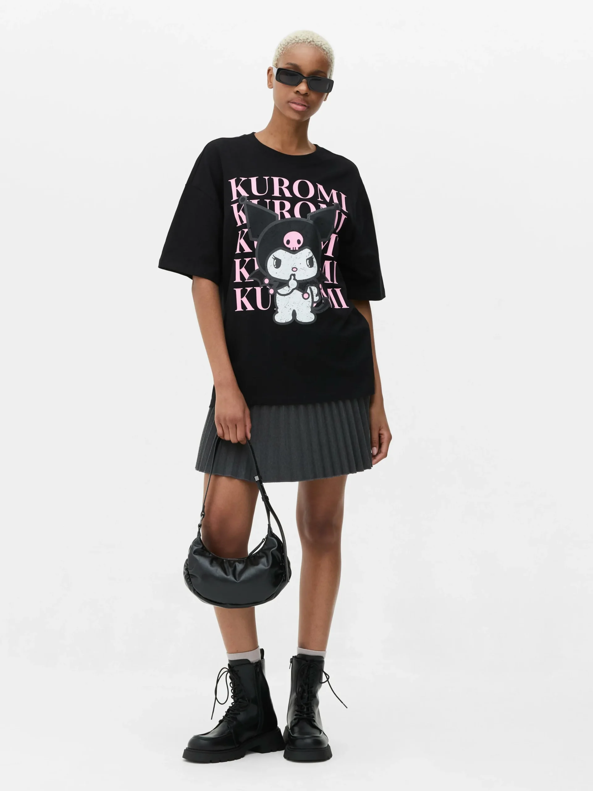 Hello Kitty Kuromi Oversized T-Shirt|Primark Best