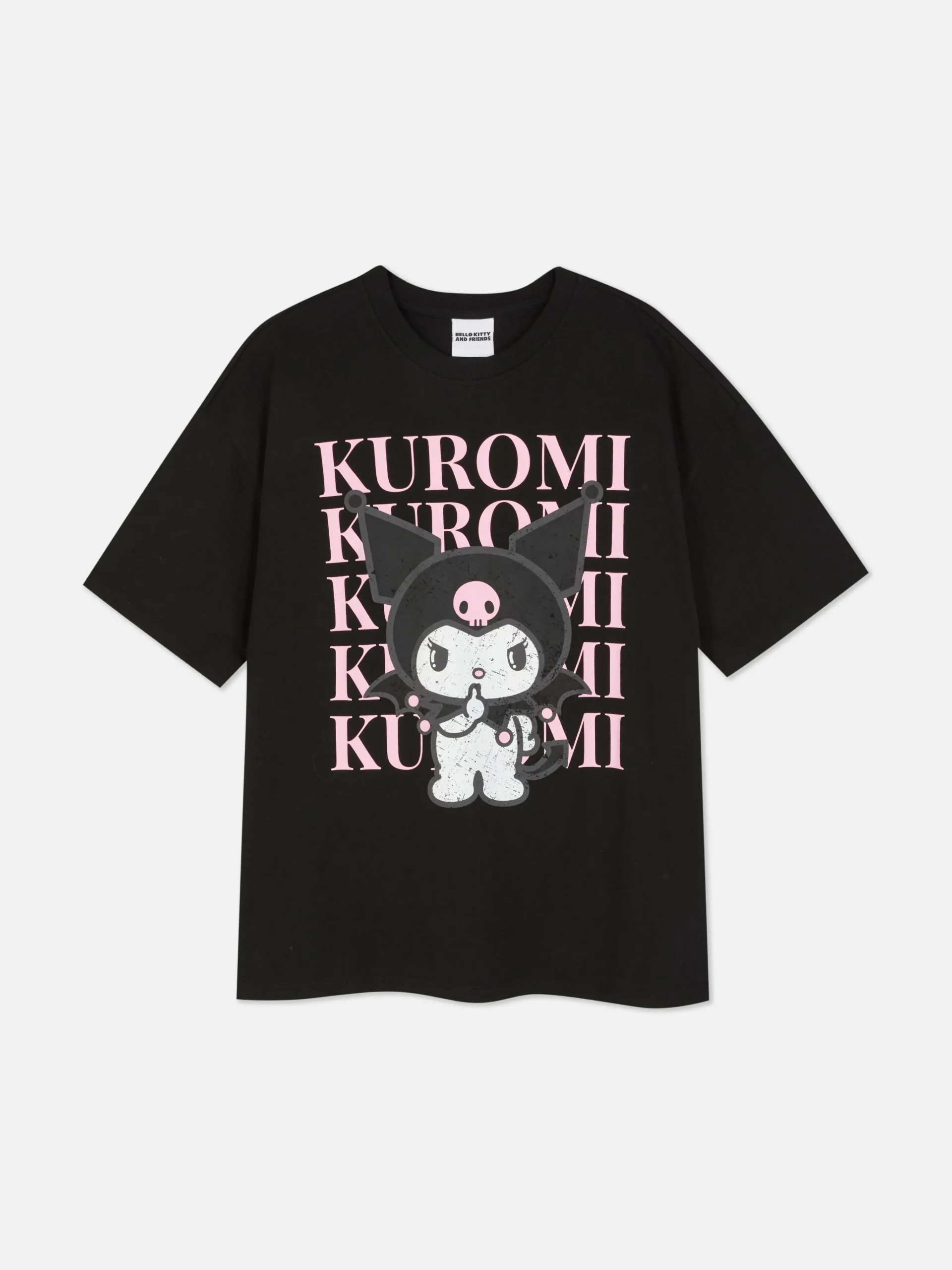 Hello Kitty Kuromi Oversized T-Shirt|Primark Best