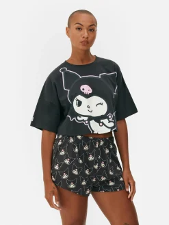 Hello Kitty Kuromi Shorts Pajama Set|Primark Discount