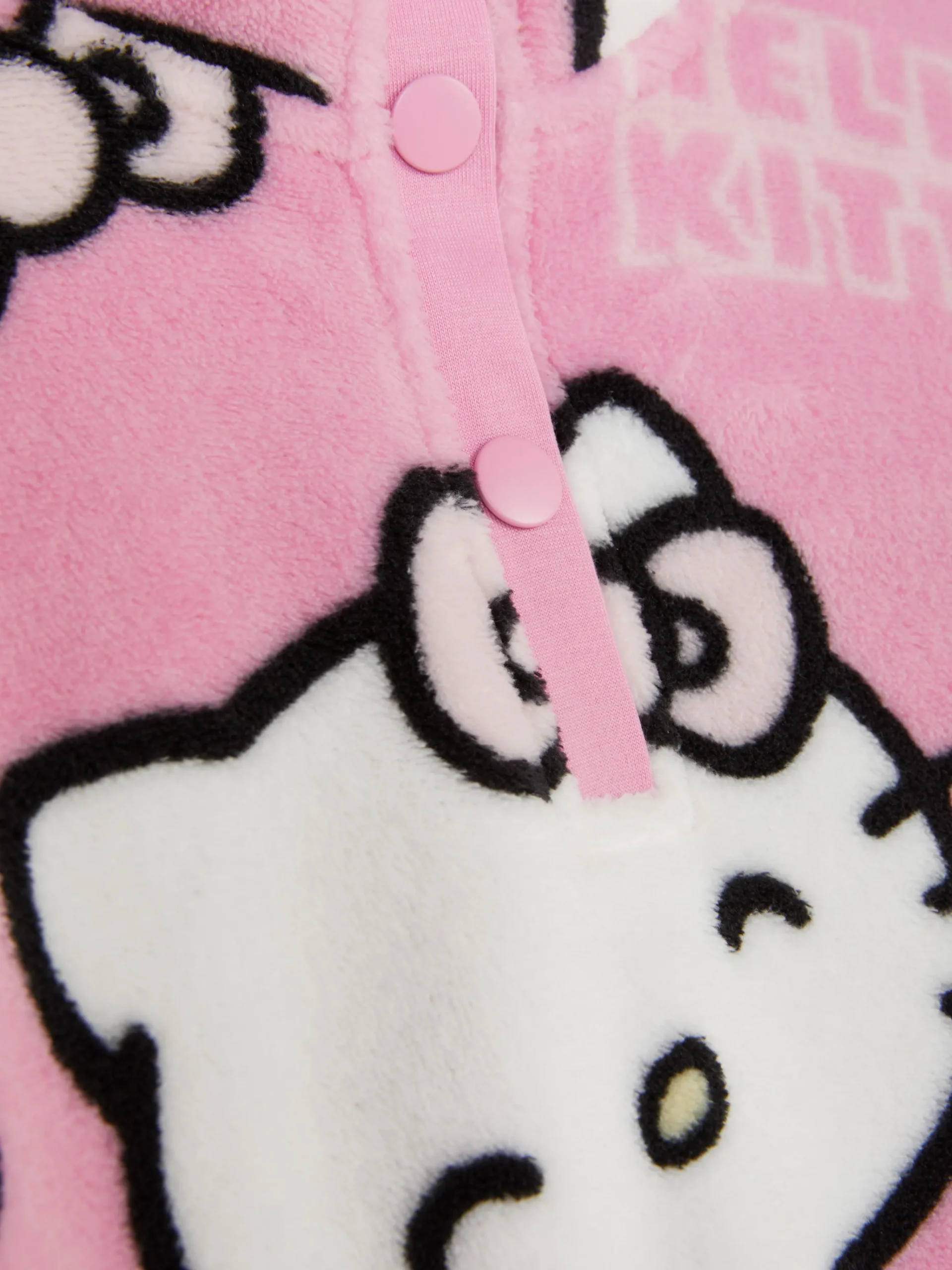 Hello Kitty 50th Anniversary Fleece Pajama Top|Primark New