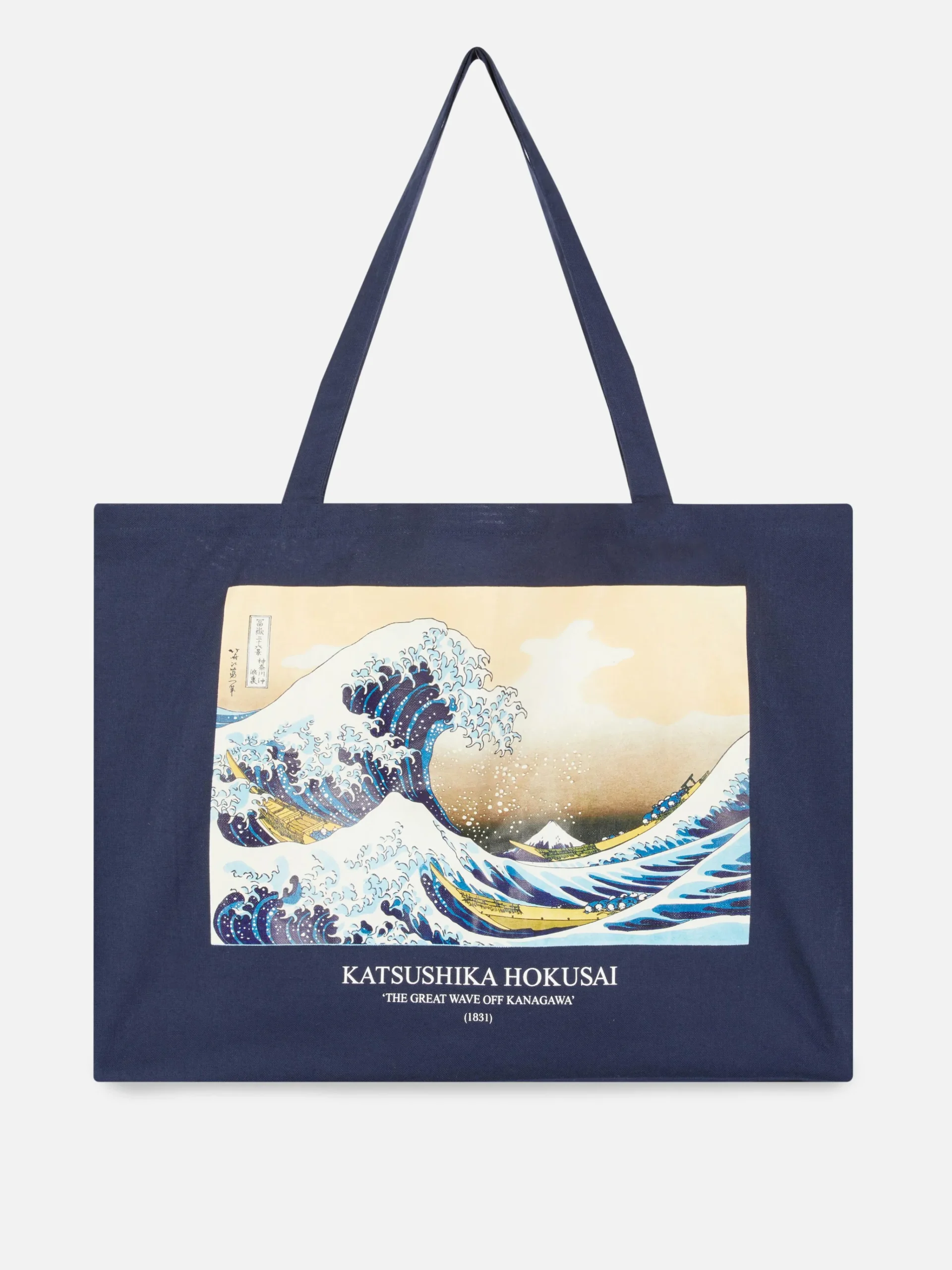 Hokusai The Great Wave Canvas Bag|Primark
