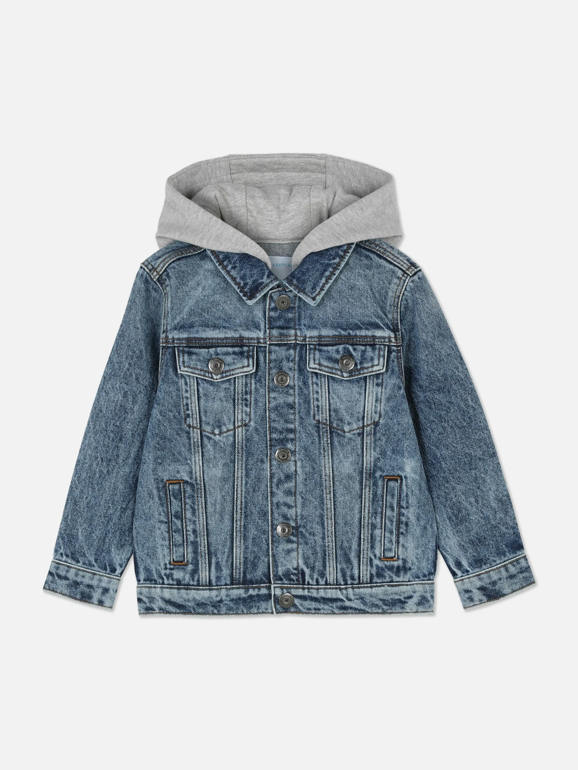 Hooded Denim Jacket|Primark New