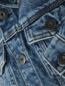 Hooded Denim Jacket|Primark New