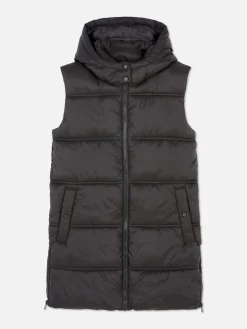 Hooded Long Vest|Primark Hot