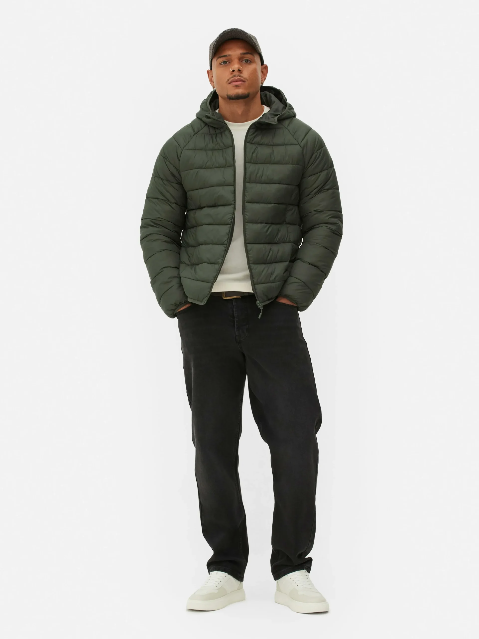 Hooded Puffer Jacket|Primark Sale