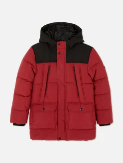 Hooded Puffer Jacket|Primark New