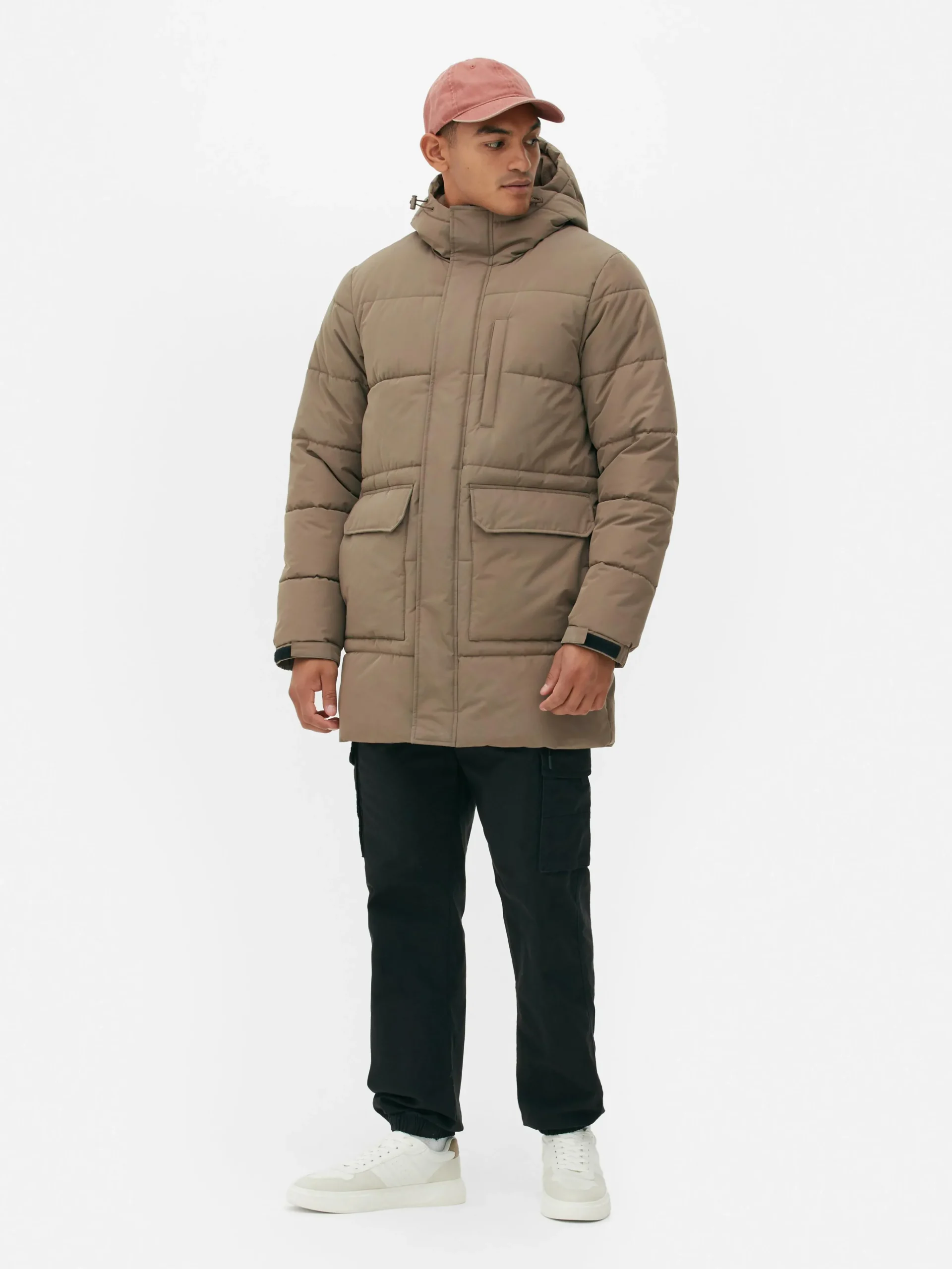 Hooded Puffer Parka|Primark Hot