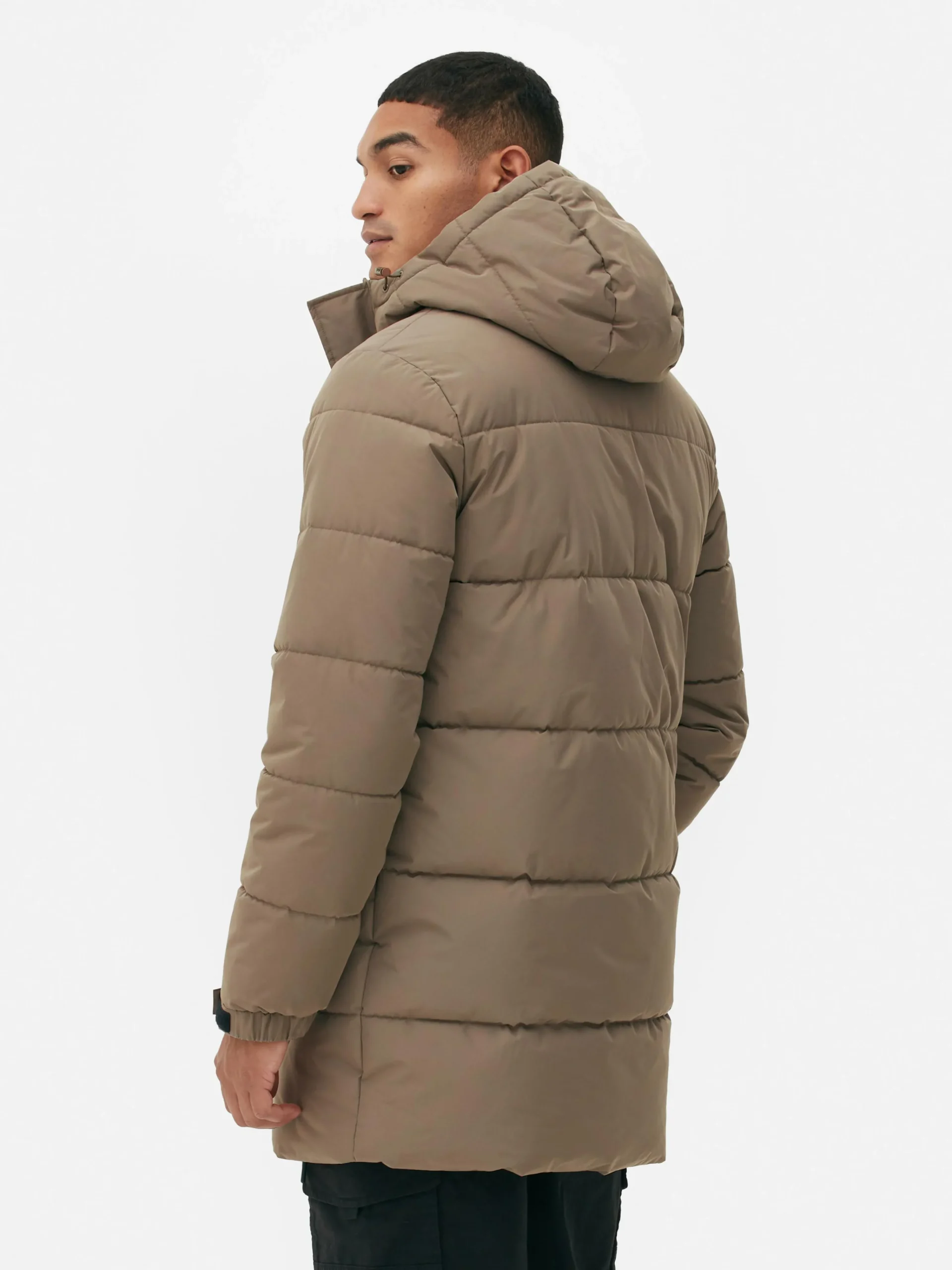 Hooded Puffer Parka|Primark Hot
