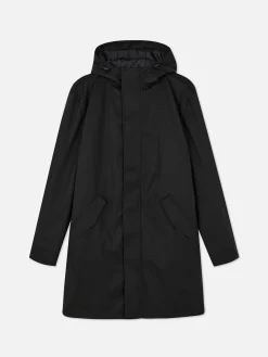 Hooded Rubberized Parka|Primark Discount