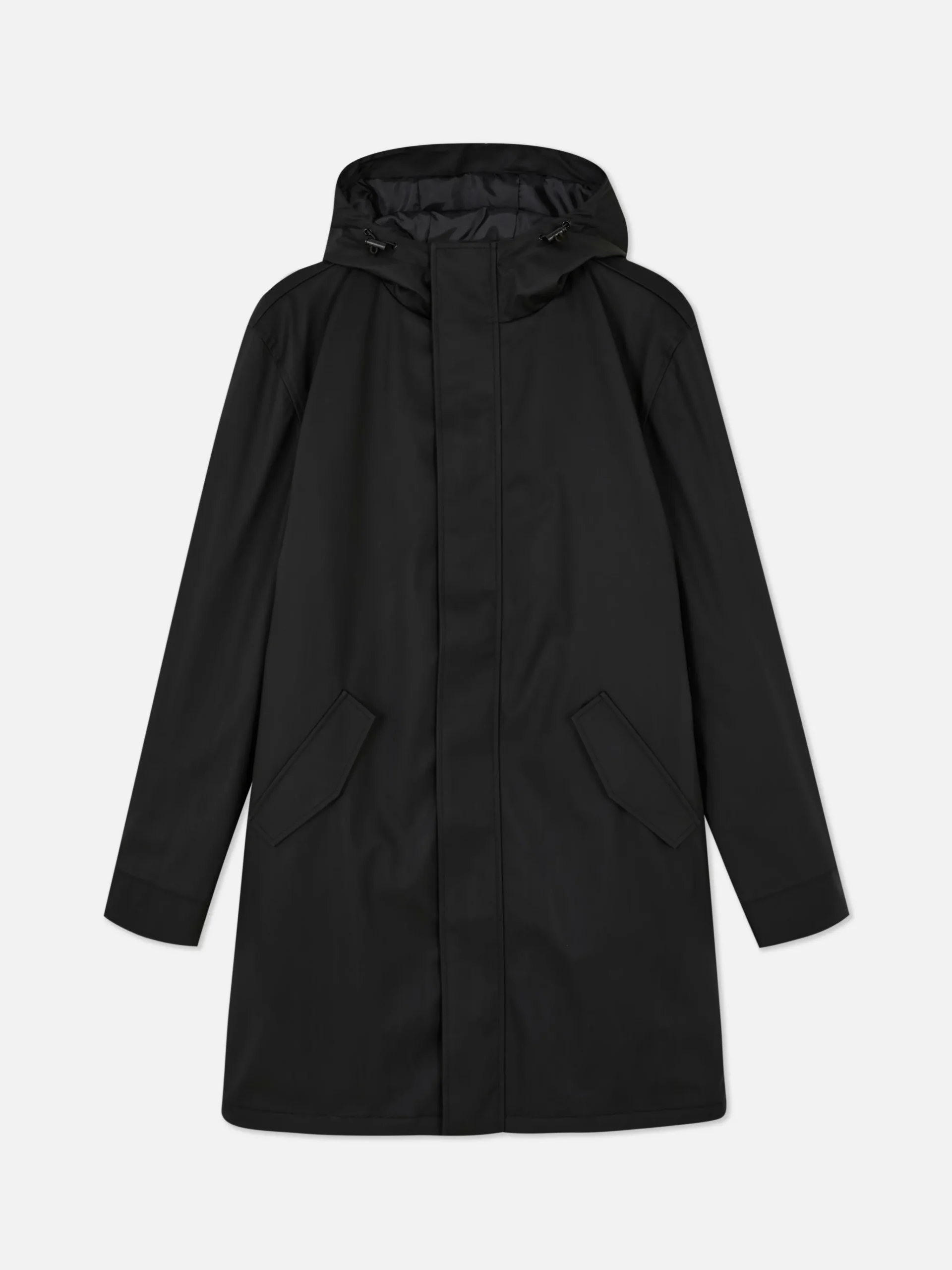 Hooded Rubberized Parka|Primark Discount